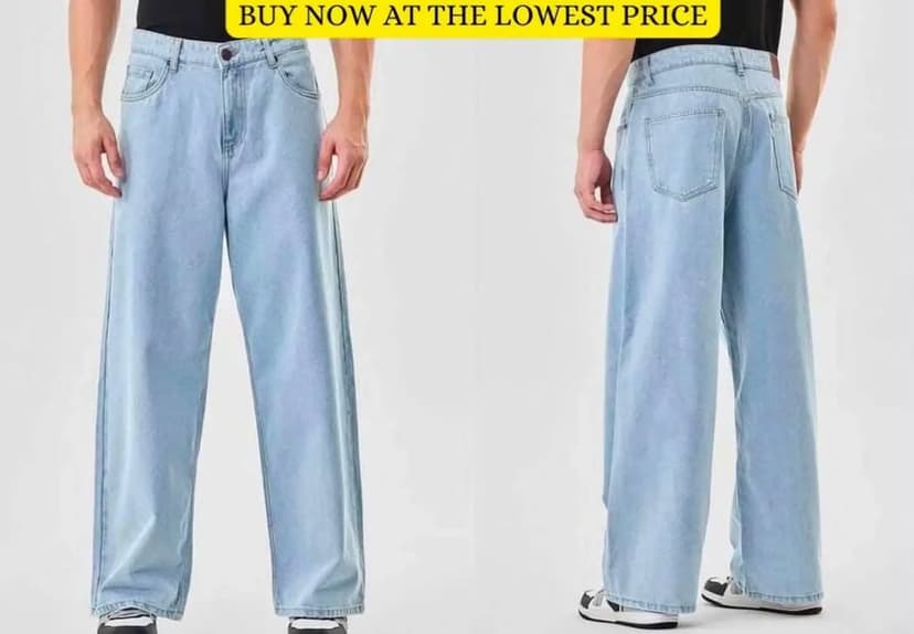 Baggy Blue Jeans